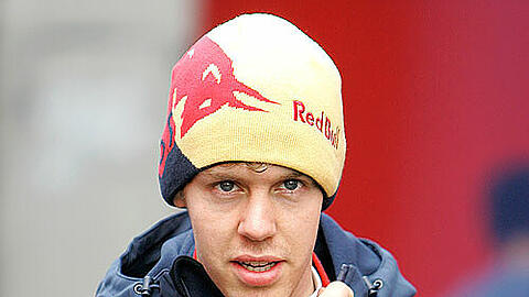 Schneller Mann mit Mütze: Sebastian Vettel