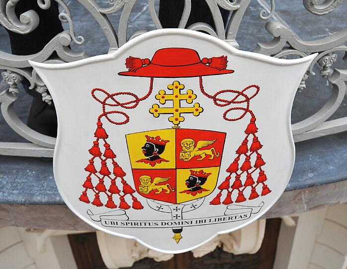 Das Erzbischöfliche Ordinariat im Rokoko-Palais Holnstein in München.
