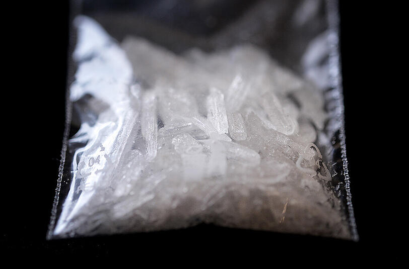 Extrem gefährlich: Die synthetische Droge Crystal Meth.