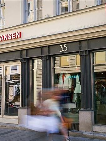 Neu in der Sendlinger Stra&szlig;e: der Laden von Helly Hansen.