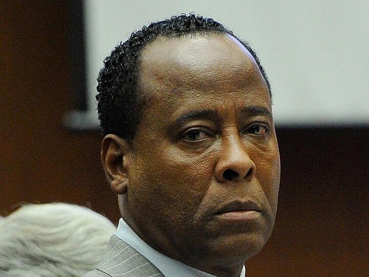 Conrad Murray bei der Gerichtsverhandlung um Michael Jacksons Tod