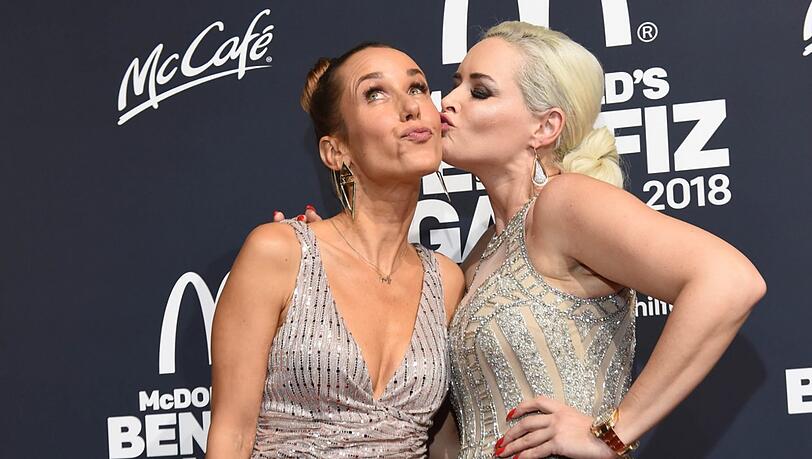 Annemarie Carpendale (l.) und Daniela Katzenberger.