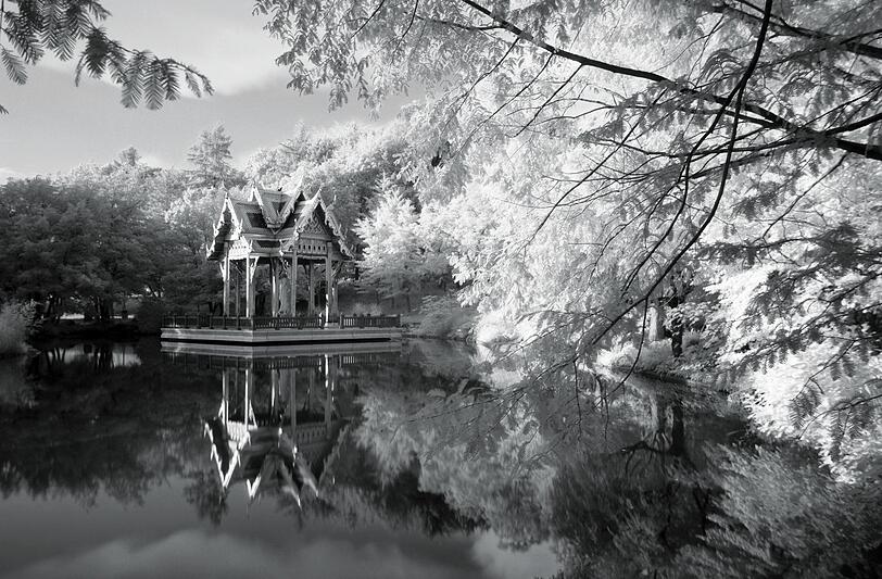 Die Pagode am Westpark.