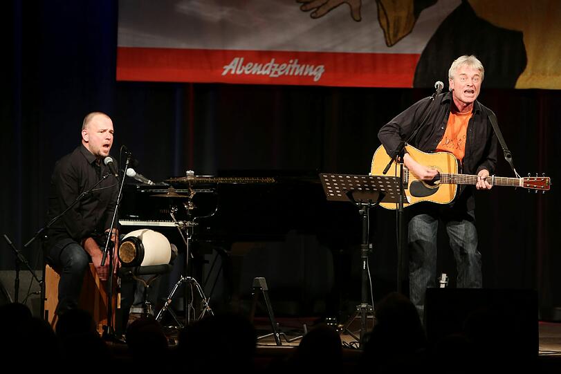 Werner Schmidbauer (r) und Martin Kälberer.