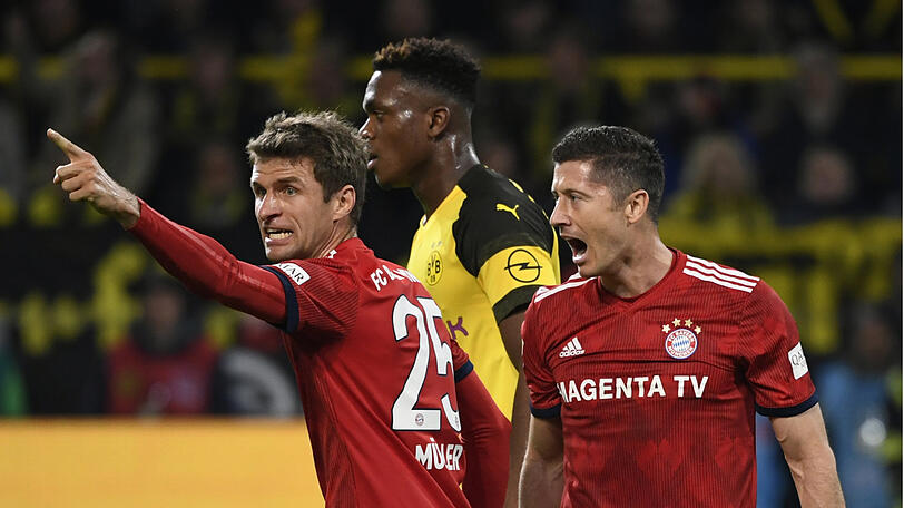 Thomas Müller - Note 5: Ständiger Unruheherd, der immer wieder die BVB-Abwehr durch seine Laufwege beschäftigte. Selbst am Ball allerdings ohne große Wirkung. Immerhin in der Entstehung des 2:2 beteiligt.