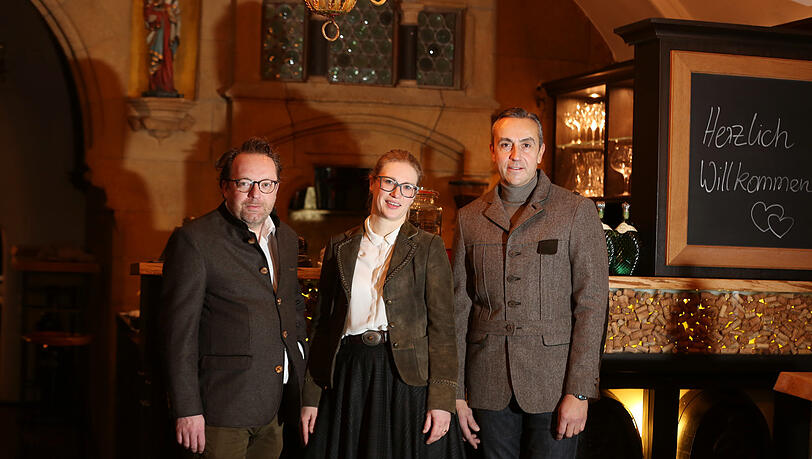 Freuen sich, bald loslegen zu können (v.l.): Frank Glüer, Anja Kujus, Fabrice Kieffer.