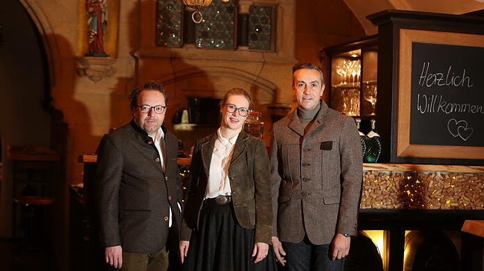 Freuen sich, bald loslegen zu können (v.l.): Frank Glüer, Anja Kujus, Fabrice Kieffer.