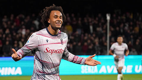 Trumpft in der Serie A beim FC Bologna auf: Ex-Bayern-Talent Joshua Zirkzee.