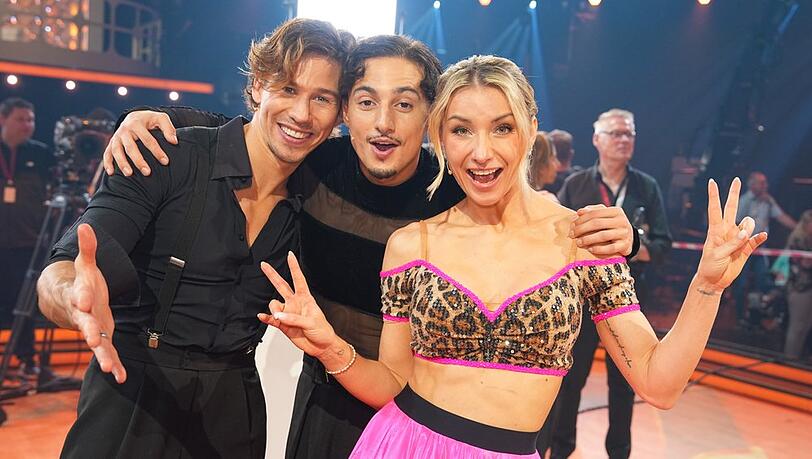 Joel Mattli (li.), Milano und Anna-Carina Woitschack: Wer wird "Dancing Star 2026"?