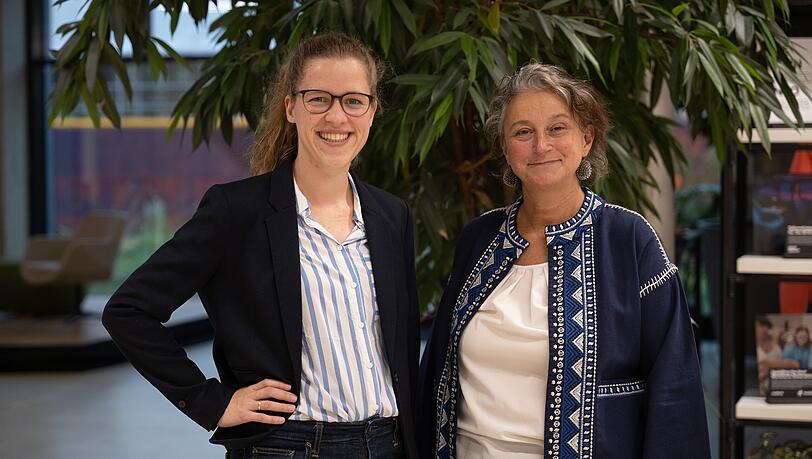 Anna Becker und Susanne Kiehl von der Projektstelle Ökologisch Essen. Anna Becker und Susanne Kiehl von der Projektstelle Ökologisch Essen.