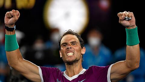 Der Spanier Rafael Nadal wiederum peilt in Melbourne seinen 21. Grand-Slam-Titel an.