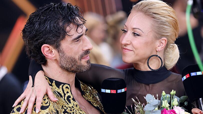 Jan Kittmann mit "Let's Dance"-Partnerin Kathrin Menzinger.