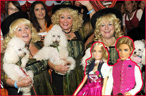 Von Pudeln und Puppen: Bizarre Themen auf der Wiesn und anderer Promi-Tratsch - die Bilder!