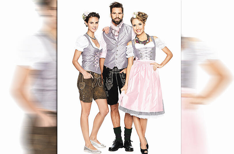 Tracht im traditionellen Stil ist wieder in.