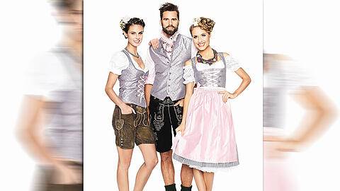 Tracht im traditionellen Stil ist wieder in.