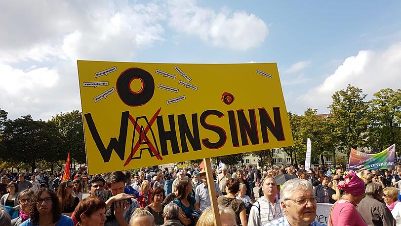 Motto: ausspekuliert! Am Samstag werden rund 500 Menschen bei der Demo in München erwartet. (Archivbild)