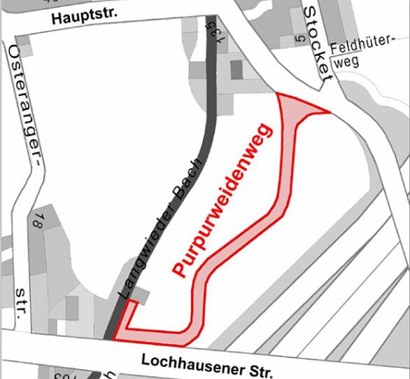 Hier verläuft der Purpurweidenweg.