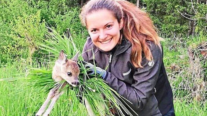 Vor drei Jahren hat Sabrina Augenstein einen Spendenaufruf für eine Drohne mit Kamera gestartet, um damit Rehkitze zu retten.