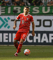 Abwehrspieler des FC Bayern: Lucas Hernández.