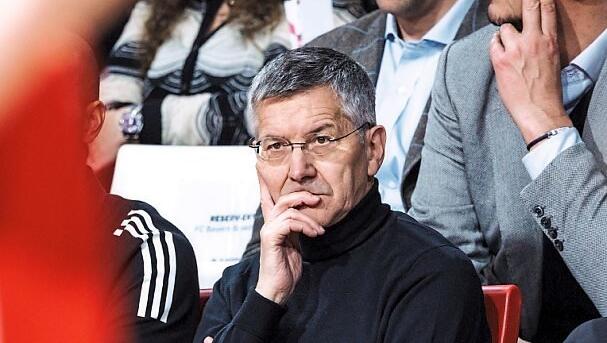 Müller-Unterstützer: Bayern-Präsident Herbert Hainer.  Foto: dpa