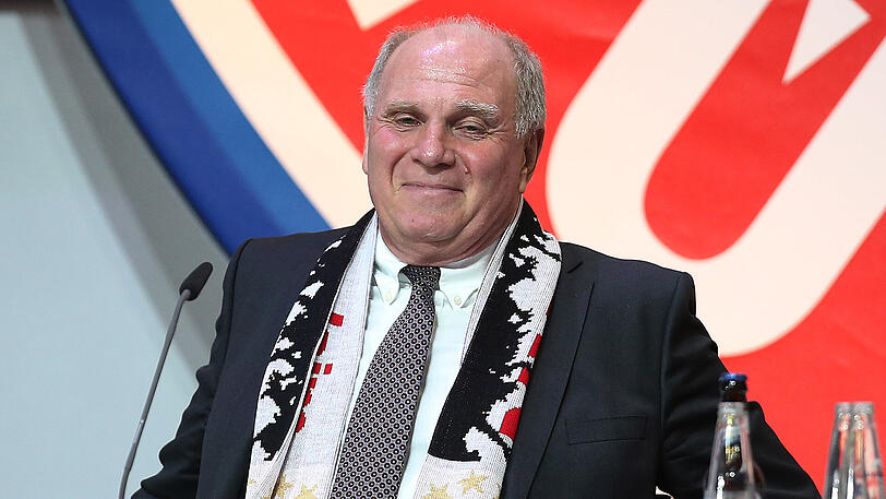 65 Jahre alt - und mehr denn je ein Lautsprecher: Bayern-Präsident Uli Hoeneß.