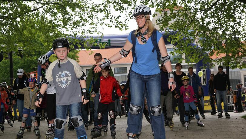 Bei gutem Wetter skaten die Blader kommenden Montag die Ost-Tour. Bei gutem Wetter skaten die Blader kommenden Montag die Ost-Tour.