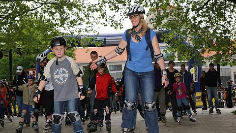 Bei gutem Wetter skaten die Blader kommenden Montag die Ost-Tour.
