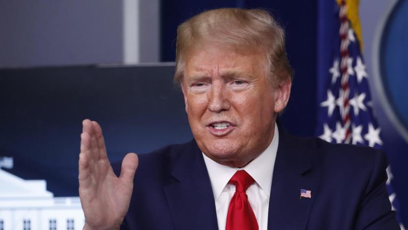 US-Präsident Donald Trump sieht die Bedingungen für Lockerungen als erfüllt an. US-Präsident Donald Trump sieht die Bedingungen für Lockerungen als erfüllt an.
