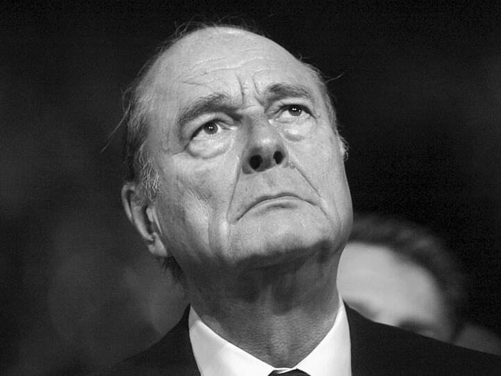 Der ehemalige französische Präsident Jacques Chirac ist tot.