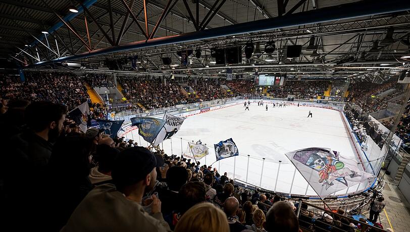 Voll besetztes Eisstadion: Die Fans des EHC Red Bull München sorgten in der Hauptrunde 2023/24 mit im Schnitt 5159 Zuschauern pro Heimspiel nochmal für einen Rekord zum Abschied. Voll besetztes Eisstadion: Die Fans des EHC Red Bull München sorgten in der Hauptrunde 2023/24 mit im Schnitt 5159 Zuschauern pro Heimspiel nochmal für einen Rekord zum Abschied.