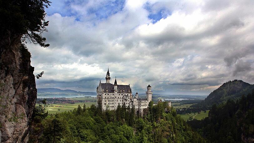 Neuschwanstein, das beliebteste der Ludwigs-Schlösser.