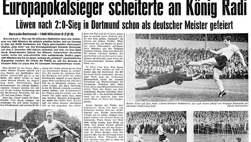 Bester Mann auf dem Platz war damals Löwen-Keeper Radenkovic. Bester Mann auf dem Platz war damals Löwen-Keeper Radenkovic.