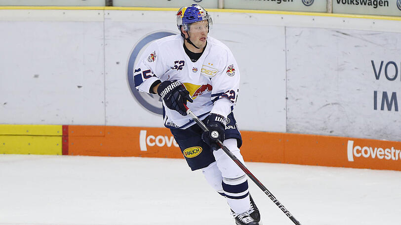 Stürmer Patrick Hager von den Red Bulls.