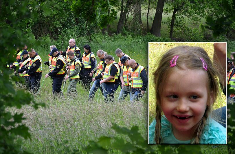 Spurlos im Wald verschwunden: Die fünfjährige Inga Gehricke.