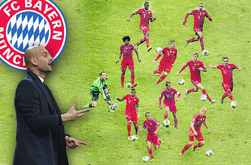 Das ist die heimliche Startelf von Pep Guardiola beim FC Bayern.