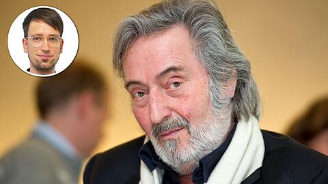 Für AZ-Lokalchef Felix Müller (kleines Bild) gibt es nur einen Platz für das Helmut-Dietl-Denkmal - Schwabing.