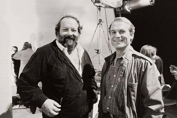 Bud Spencer (li.) und Terence Hill gelten als eines der ikonischsten Film-Duos überhaupt. Bud Spencer (li.) und Terence Hill gelten als eines der ikonischsten Film-Duos überhaupt.