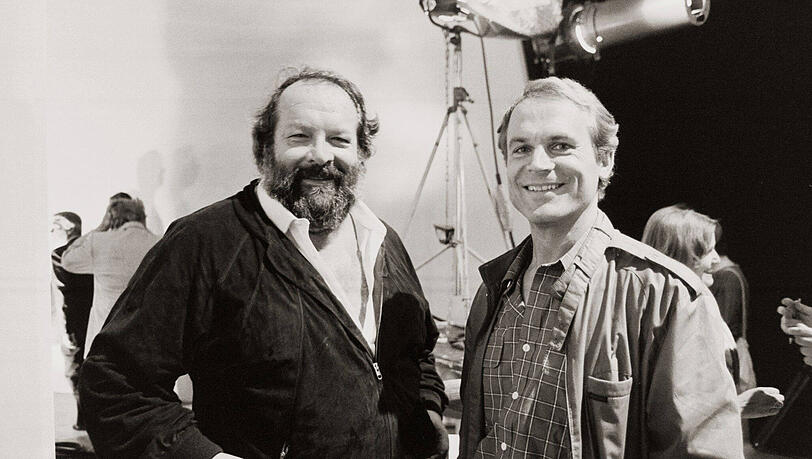 Bud Spencer (li.) und Terence Hill gelten als  eines der ikonischsten Film-Duos &uuml;berhaupt.