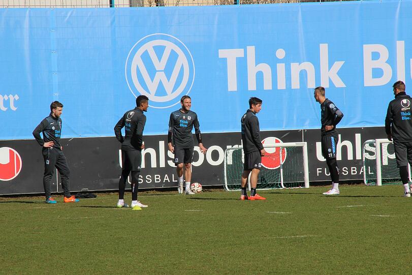 Die Bilder vom Abschlusstraining vor dem Heimspiel gegen den SV Sandhausen.