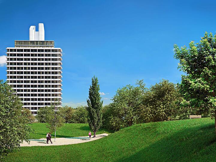 Der Olympia Tower in Bildern.
