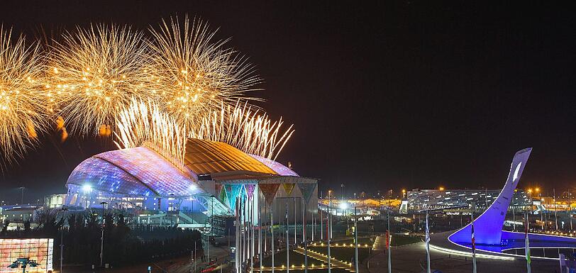 Weitere Bilder von der Eröffnungsfeier der Olympischen Spiele in Sotschi.