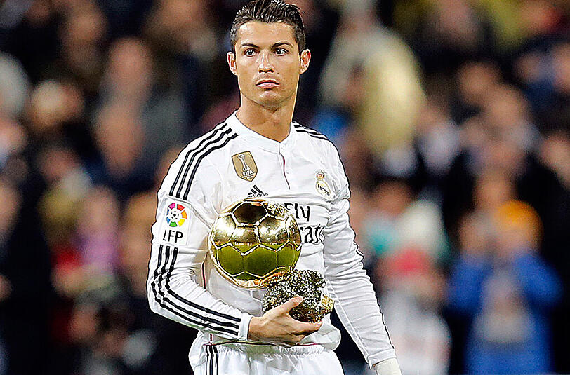 Cristiano Ronaldo wurde im Januar zum Weltfußballer 2014 ausgezeichnet.