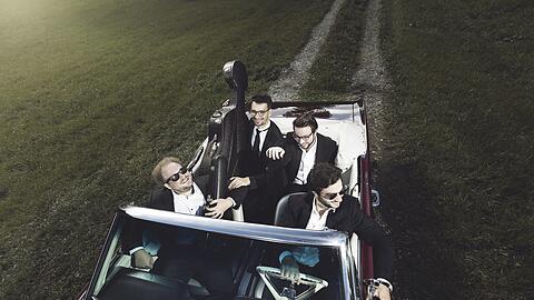 Das Goldmund Quartett.