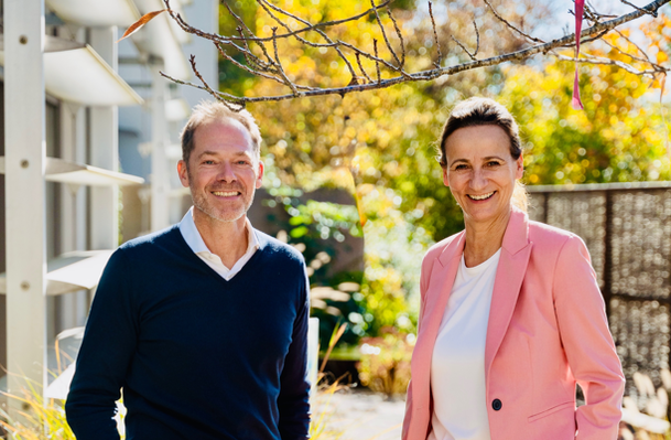 Nicole Rinder und Florian Rauch von AETAS. Nicole Rinder und Florian Rauch von AETAS.