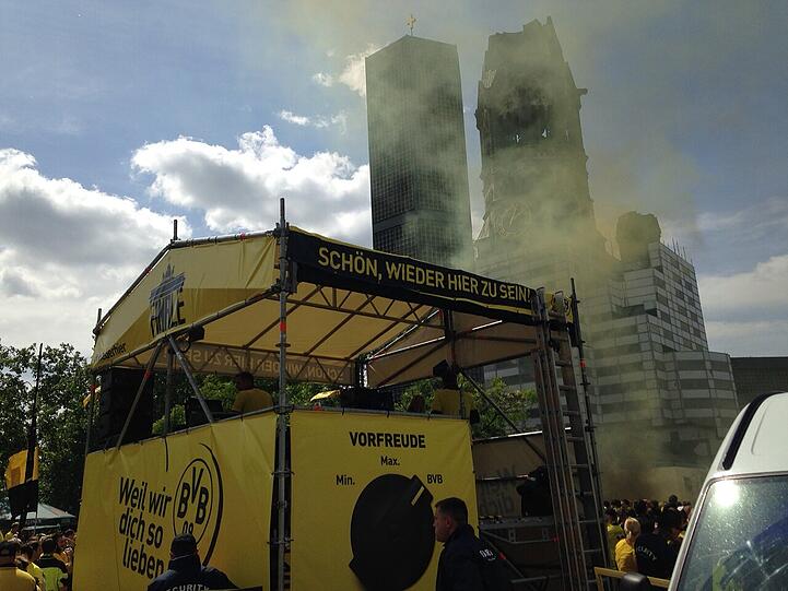 Die Fans des BVB erobern die Hauptstadt!
