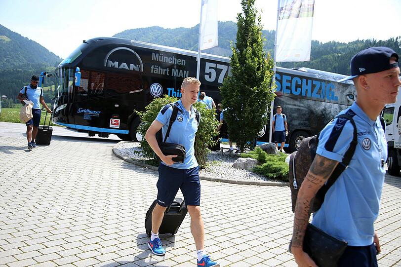 Der TSV 1860 München ist im Trainingslager in Bad Häring angekommen - die ersten Bilder aus Österreich.