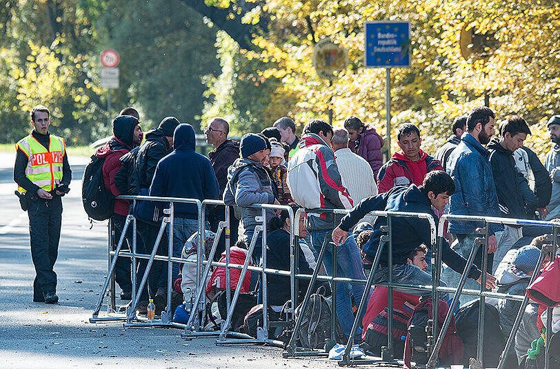 Die Flüchtlingssituation an der deutsch-österreichischen Grenze ist dramatisch.