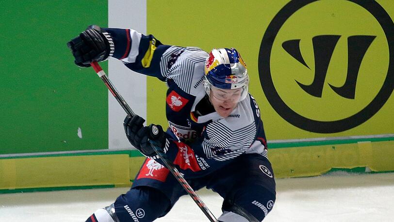 25 DEL-Spiele für den EHC, fünf Tore, fünf Vorlagen: Justin Schütz, der 19-jährige Stürmer des EHC Red Bull München. 25 DEL-Spiele für den EHC, fünf Tore, fünf Vorlagen: Justin Schütz, der 19-jährige Stürmer des EHC Red Bull München.