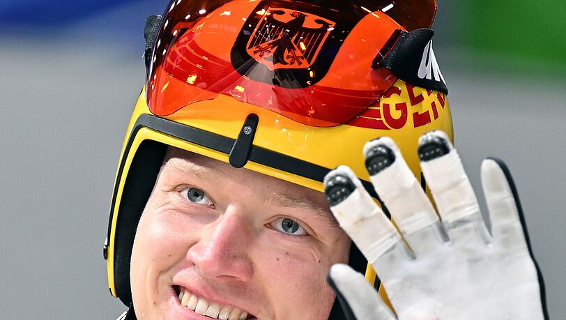 Max Langenhan f&auml;hrt in den ersten drei L&auml;ufen dreimal Bahnrekord.