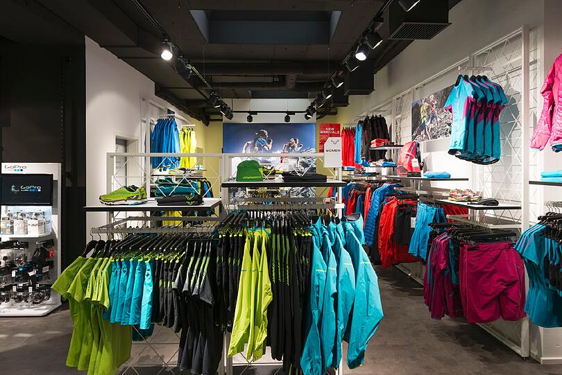 Die SALEWA World im Tal 21.